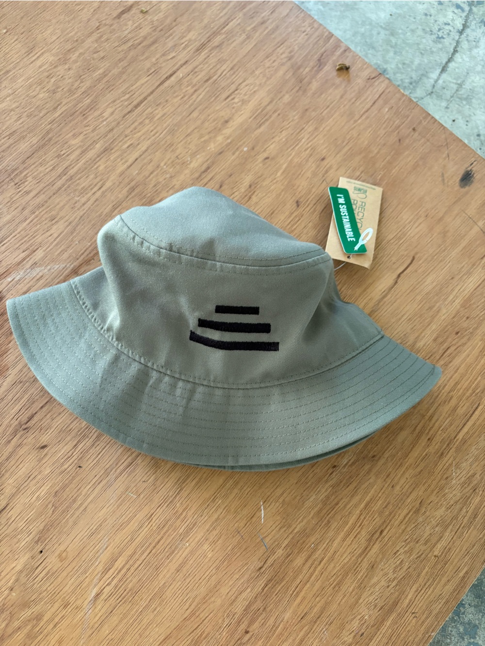 Olive Green Bucket Hat - Stairway